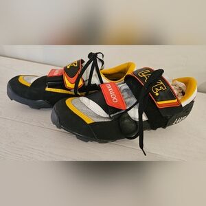 Lake MX400 Men's Size 43 Unisex Bicycling Road Shoes Unisex Black Yellow Red New